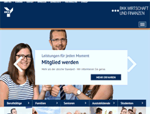 Tablet Screenshot of bkk-wf.de